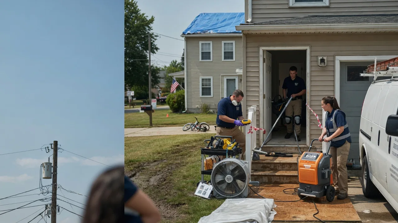 Water Damage Repair in Dubuque, IA near me
